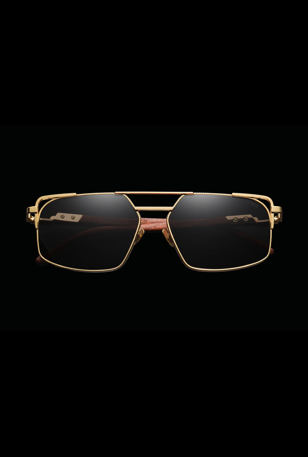Wood Grain brown/ Gold
