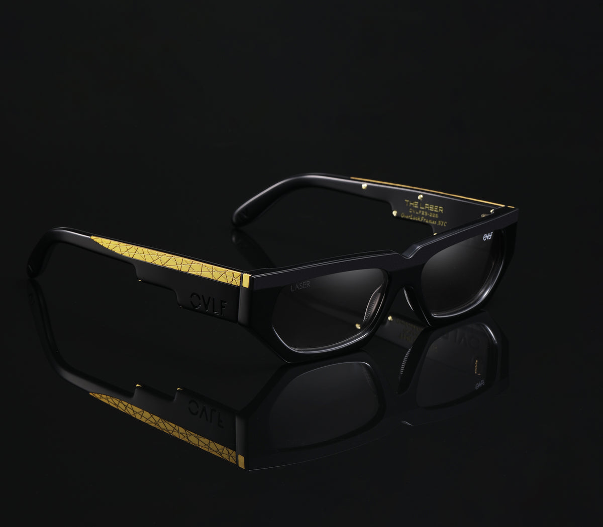 Matte gold LASER