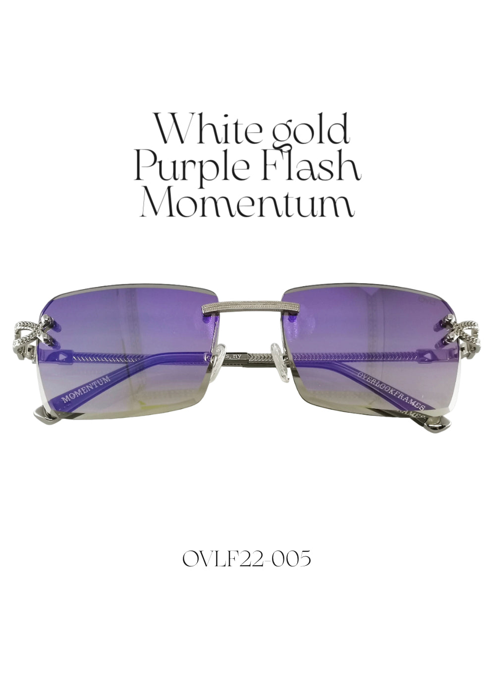 Purple MOMENTUM / white gold